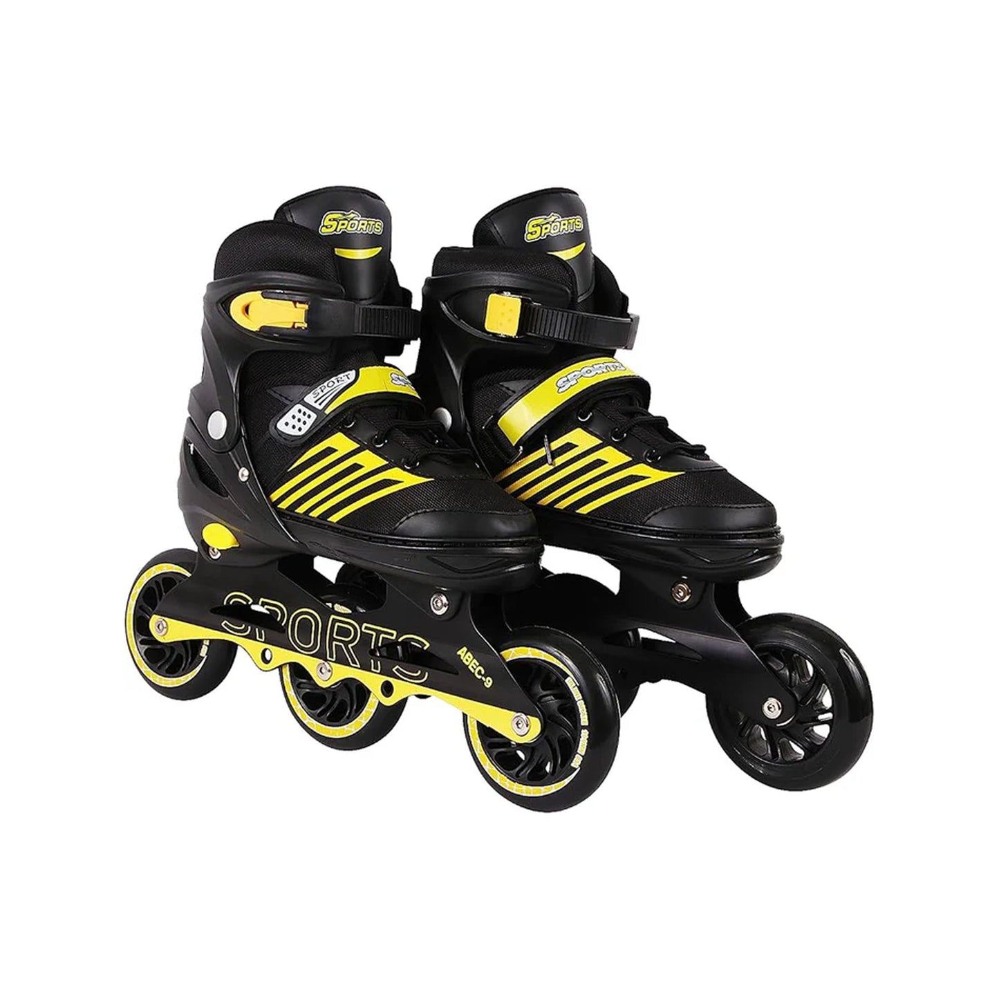 VEERA Adjustable Inline Skates with 100MM PU Wheels | Performance Rollerskates for Kids