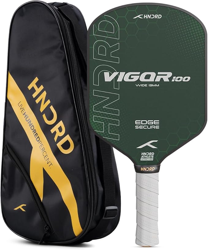 Hundred Vigor 100 USA Approved Pickleball Paddle | 13mm Core | Power Play | Free Bag Included