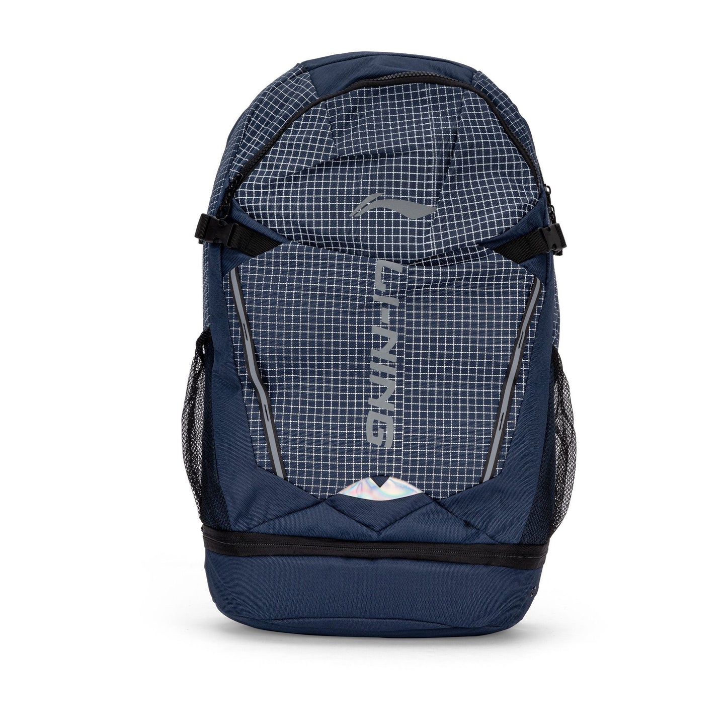 Li-Ning Gear Glide Backpack | 3 Compartments | Cushioned Straps and Back Panel | Perfect for Gym, Work & Everyday Activities | Durable Polyester Construction