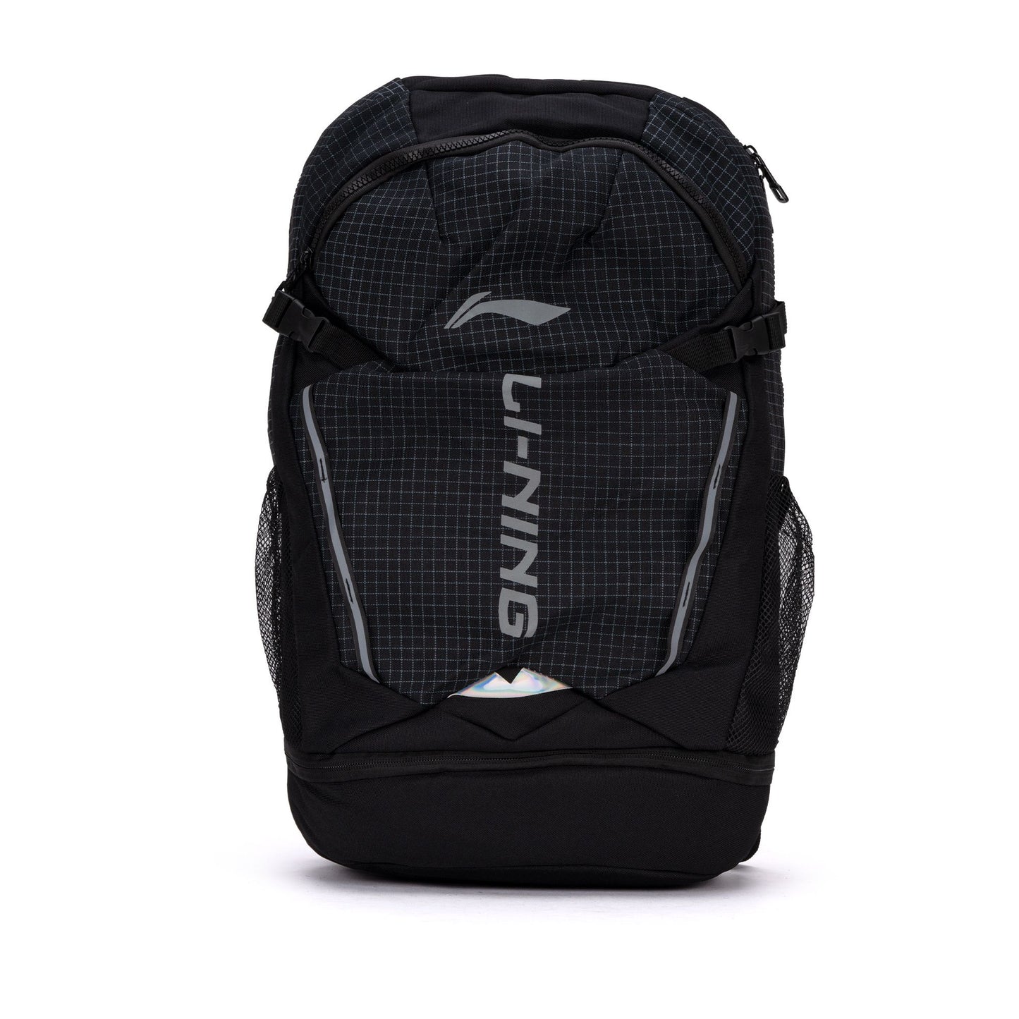 Li-Ning Gear Glide Backpack | 3 Compartments | Cushioned Straps and Back Panel | Perfect for Gym, Work & Everyday Activities | Durable Polyester Construction