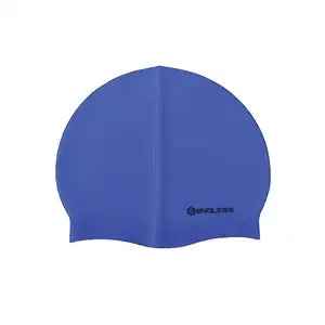 Endless EL1019 Classic Comfortable Plain Silicon Swimming Cap | Fully Elastic Waterproof Swimming Cap for Long and Short Hair with Thicker Edge | For Adults, Women and Men| Size: Free Size| Material : Silicon