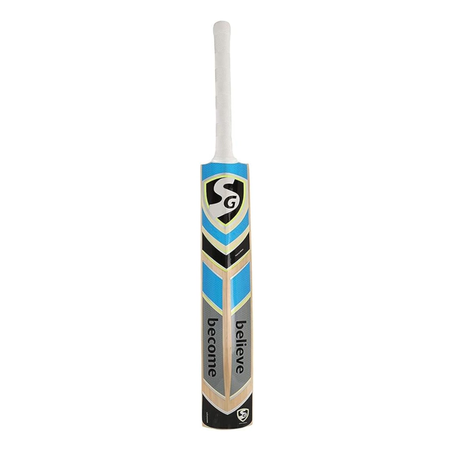 SG RSD Spark Cricket Bat for Mens and Boys (Beige, Size -4) | Material: Kashmir Willow | Lightweight | Free Cover | Ready to Play | for Intermediate Player | Ideal for Leather Ball | Grade 1