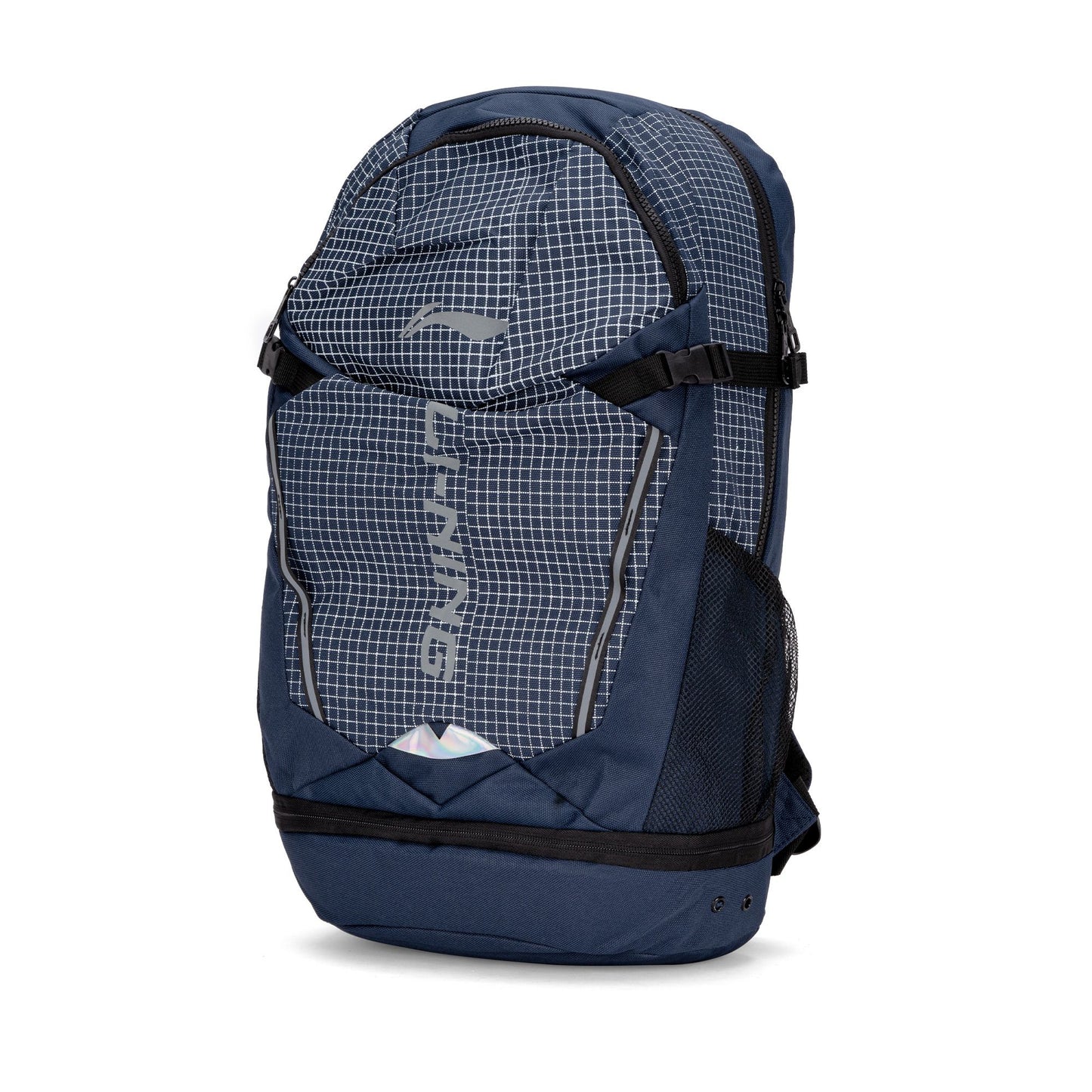 Li-Ning Gear Glide Backpack | 3 Compartments | Cushioned Straps and Back Panel | Perfect for Gym, Work & Everyday Activities | Durable Polyester Construction