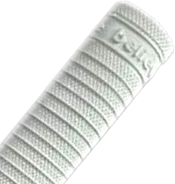 SG Hexa Premium Anti-Slip Cricket Bat Grip | Color: White | Pack of 1 | Grip for Enhanced Control