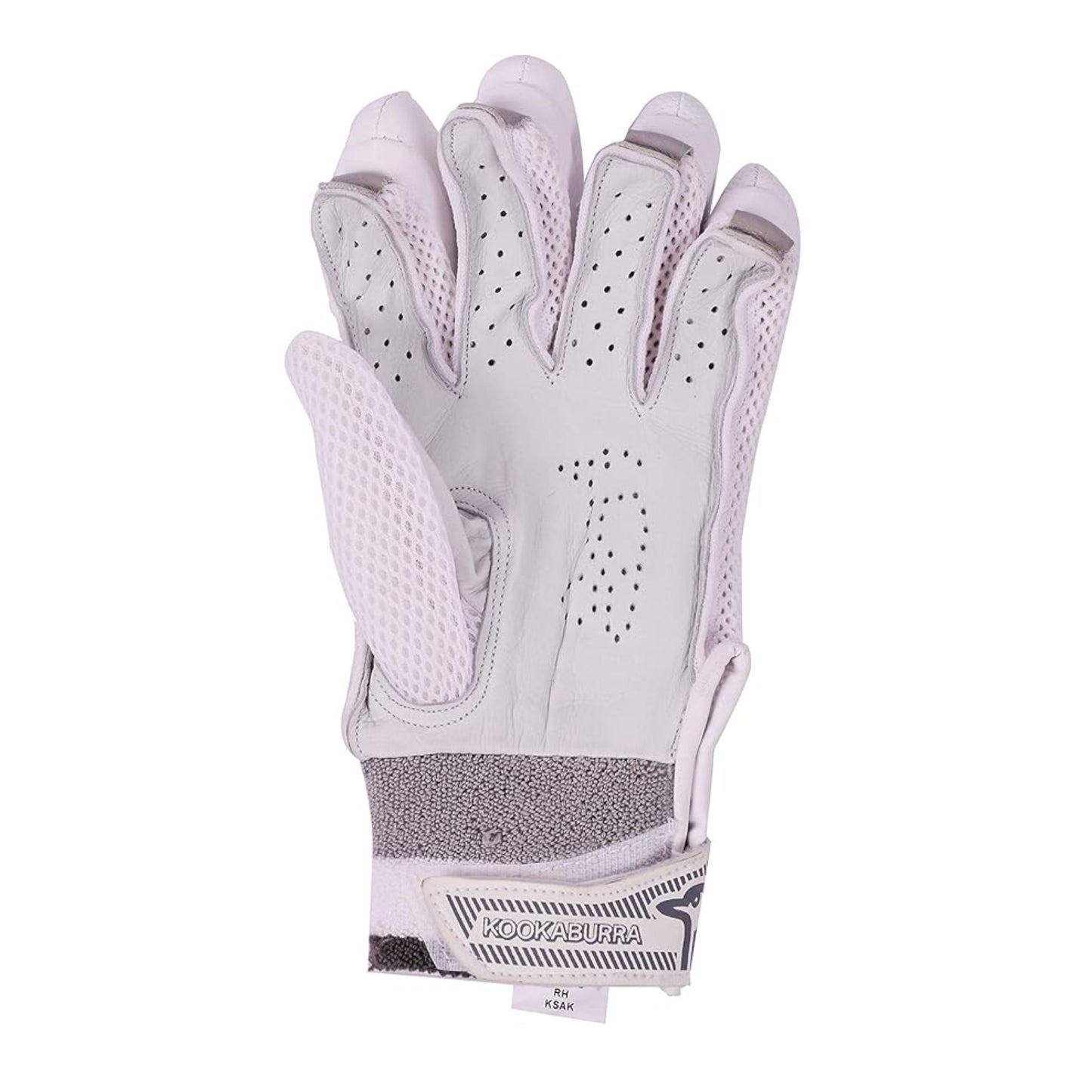 Kookaburra Ghost 900 Batting Gloves RH Mens | Cotton | for Beginner and Intermediate Players | Lightweight with Good Protection