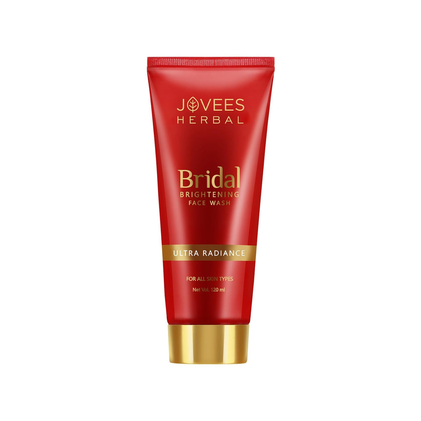 Jovees Bridal Brightening Face Wash (120ml) Ultra Radiance | With Cherry, Bearberry & Mulberry Fruit Extracts | For Brightening Skin | Reduces Dark Spot | Improves Skin Texture | For All Skin Types