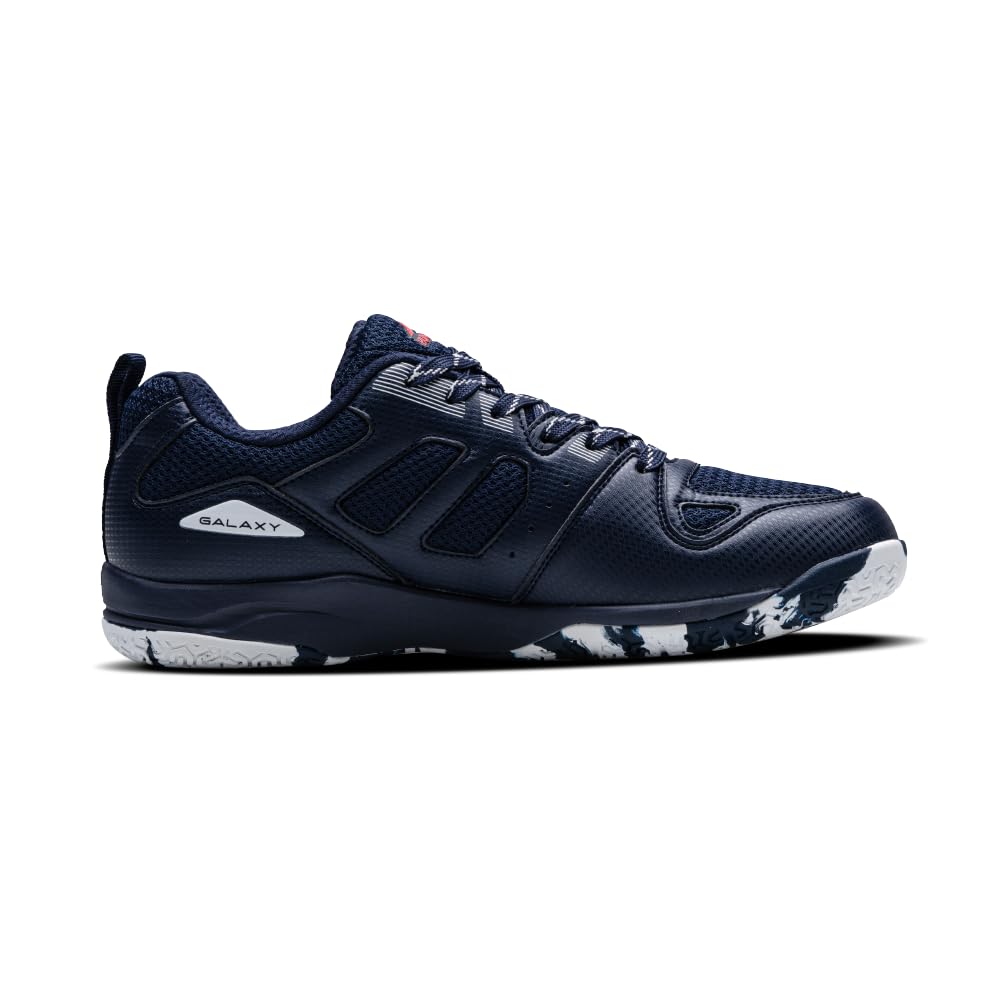 Hundred Galaxy Non Marking Badminton Shoes | Also Perfect for Squash, Table Tennis, Volleyball, Basketball & Indoor Sports | Lightweight & Durable