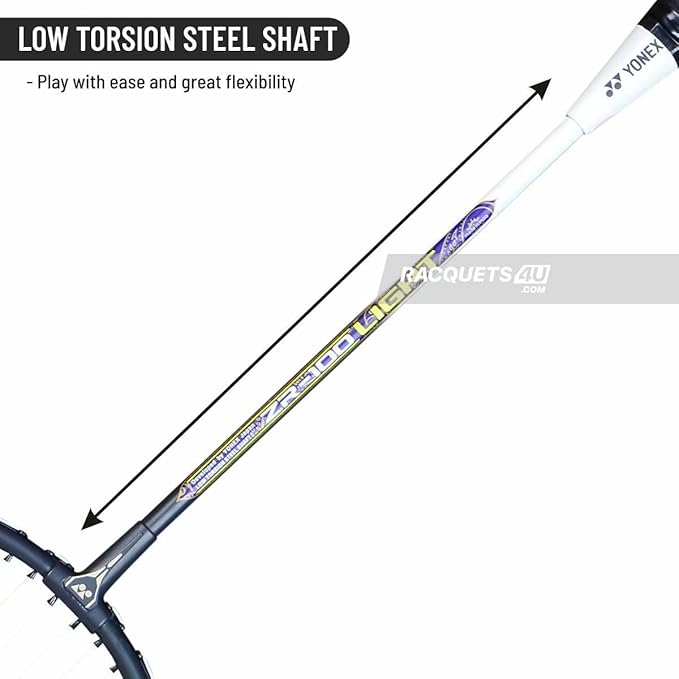 YONEX Zr 100 Light Aluminium Badminton Racquet - Lightweight Design | High-Performance Racket for Precision Play