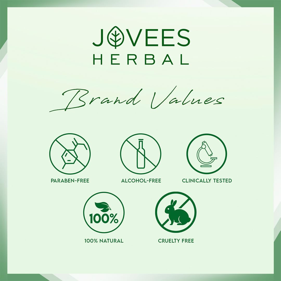 Jovees Tea Tree Oil Control Face Wash for Oily and Sensitive Skin Ayurvedic 120 millilitre