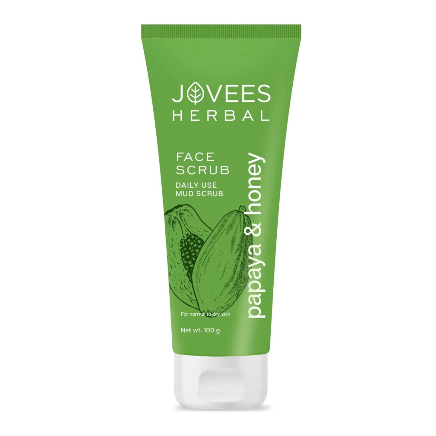 Jovees Facial Scrub - Papaya & Honey 100 g