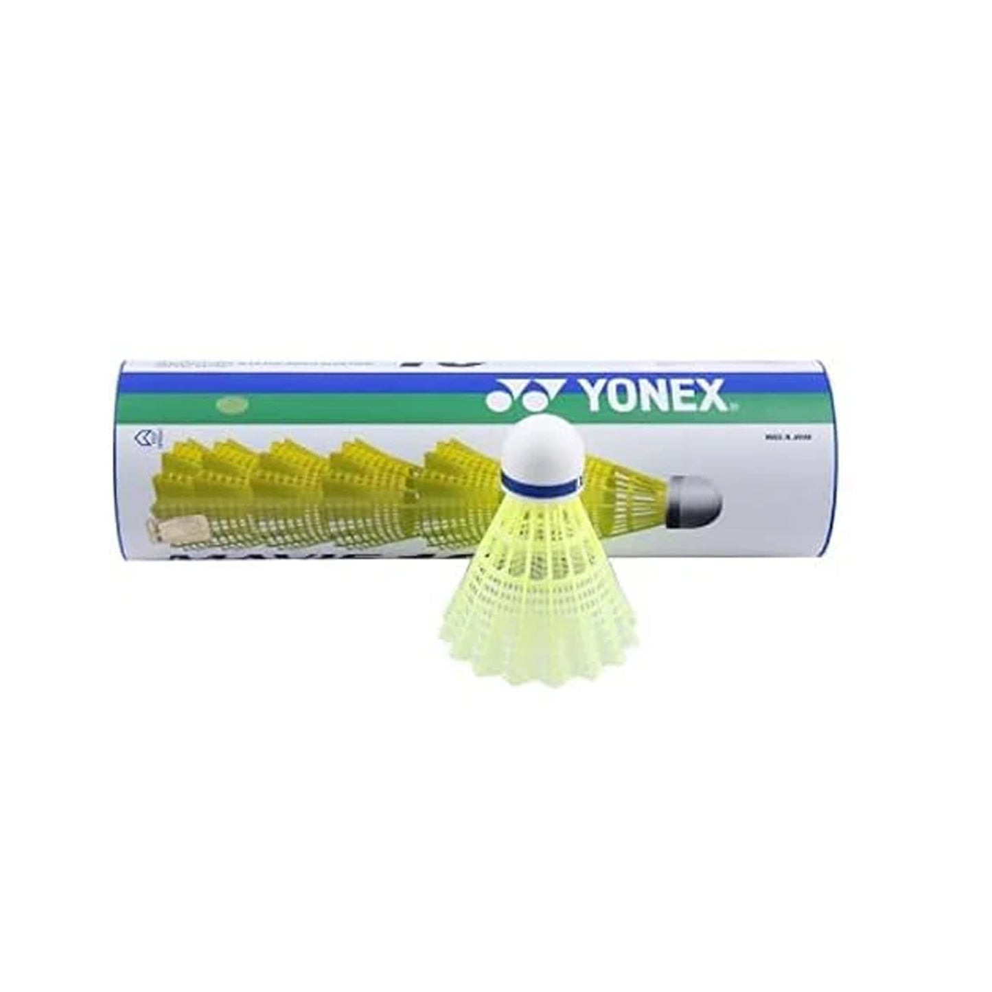 Yonex Mavis 200i Nylon Badminton Shuttlecocks | Flight Stability | Synthetic Cork