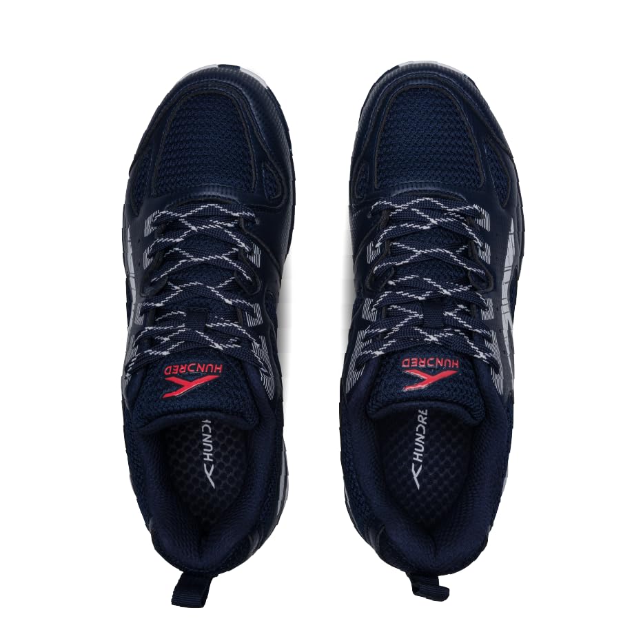 Hundred Galaxy Non Marking Badminton Shoes | Also Perfect for Squash, Table Tennis, Volleyball, Basketball & Indoor Sports | Lightweight & Durable