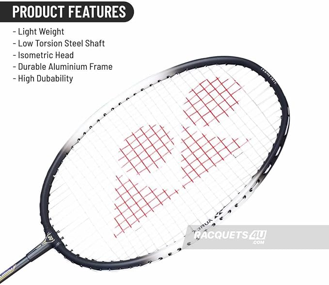 YONEX Zr 100 Light Aluminium Badminton Racquet - Lightweight Design | High-Performance Racket for Precision Play