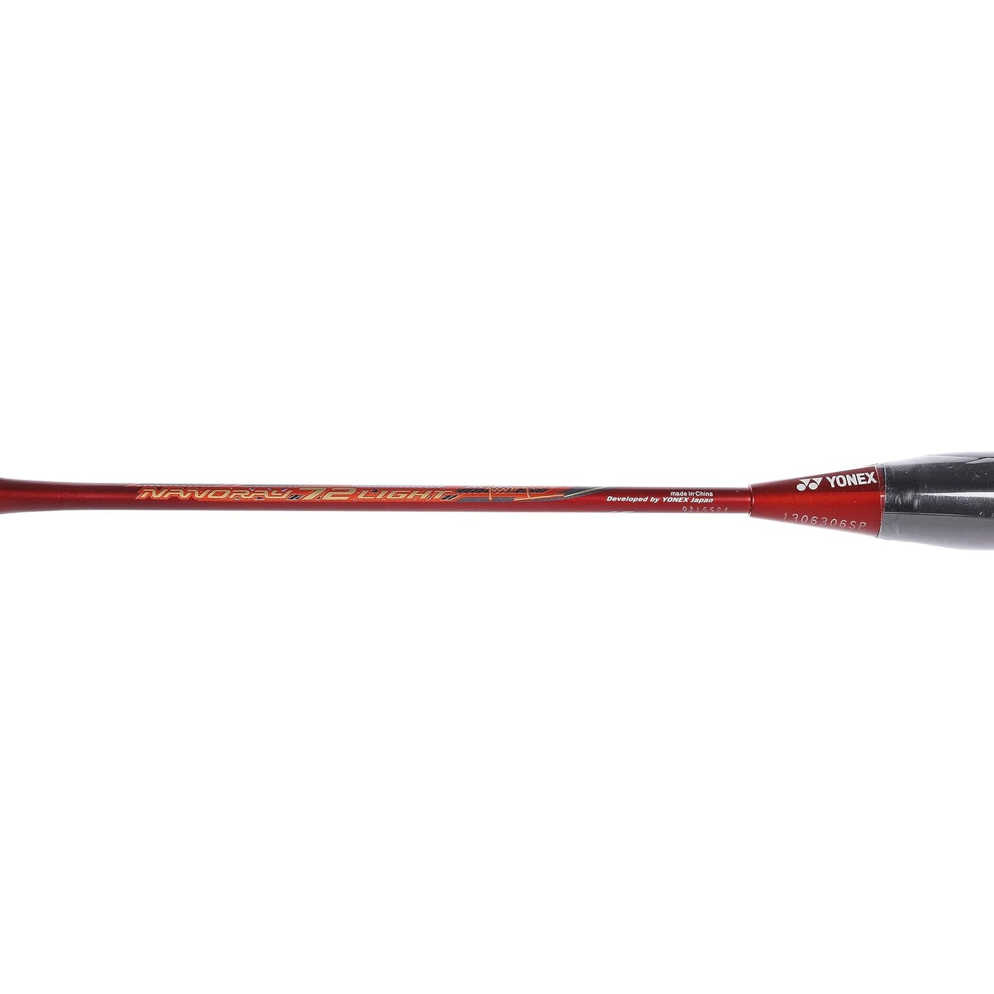 YONEX NANORAY 72 Light Badminton Racquet | Dark Red | 5U G4 | NANOMETRIC | X-FULLERENE | AERO+Box Frame | Isometric | Solid Feel Core | New Built-in T-Joint | China | Developed in Japan