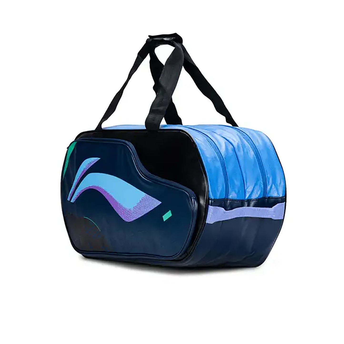 Li-Ning Dolph 6-in-1 Thermal Badminton Kit Bag | 3 Easy Access Compartments | Spacious | Without Shoulder Straps | Padded Handle | Zip Closure | For Unisex | Material: Polyester