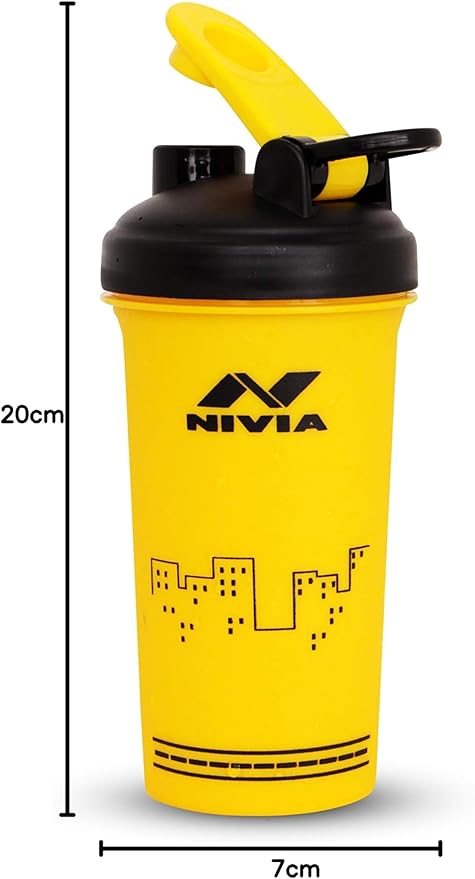Nivia Street Sports Shaker fro Men & Women | Material - Plastic | For Sports | Cycling | Gym | Running | Training | Water Bottles | Gym Water Bottles | Kids Water Bottles