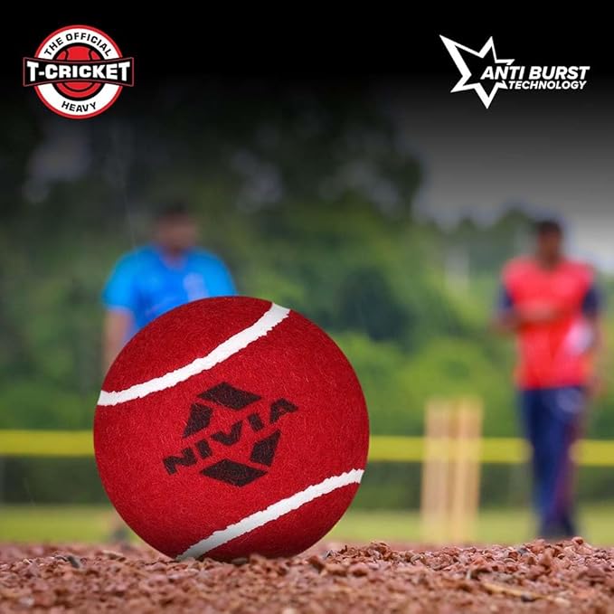Nivia Heavy Tennis Ball Cricket Ball