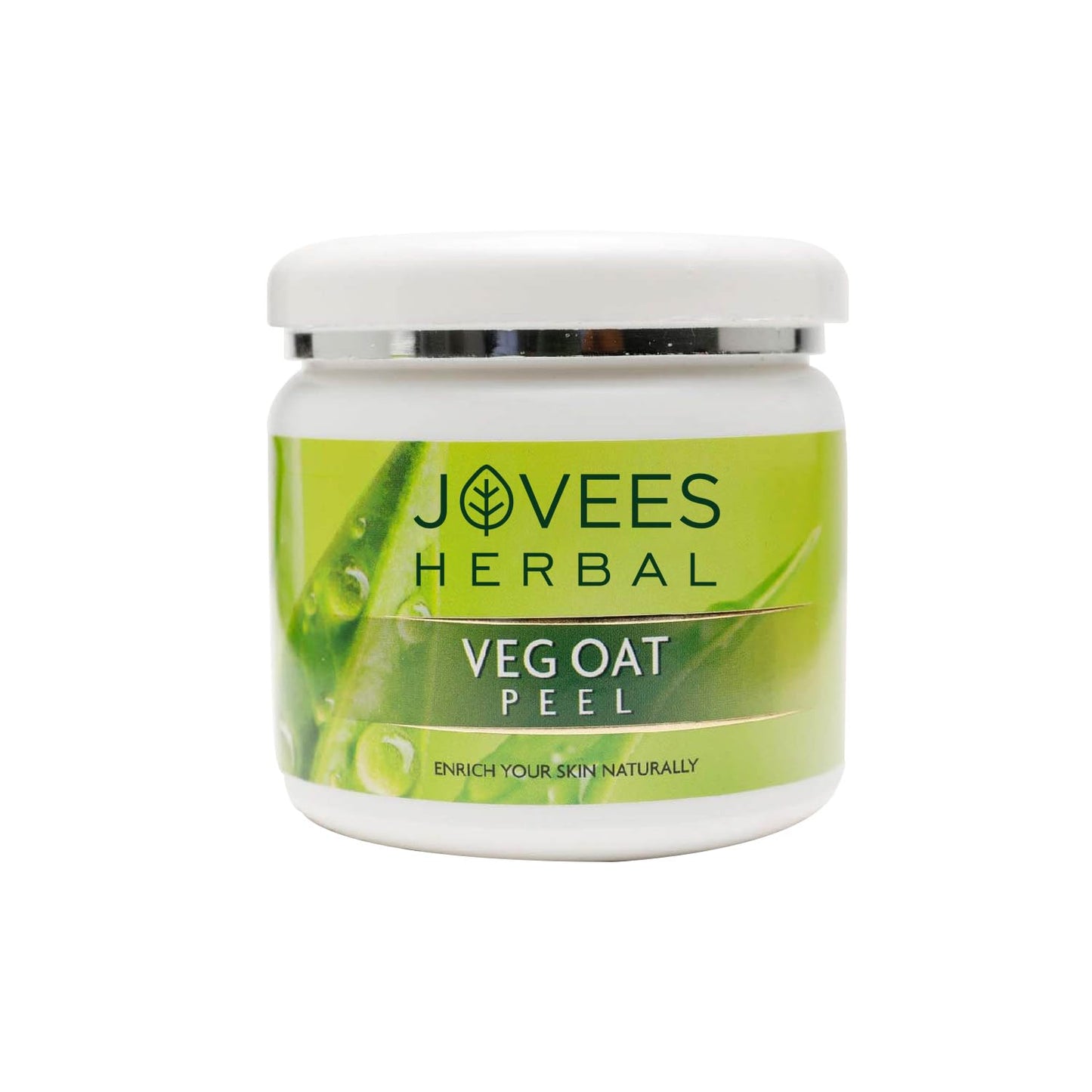 Jovees Herbal Veg Oat Face Peel Removes Acne Pimple and Tanning | with Almond Powder and Wheat Grain 250g