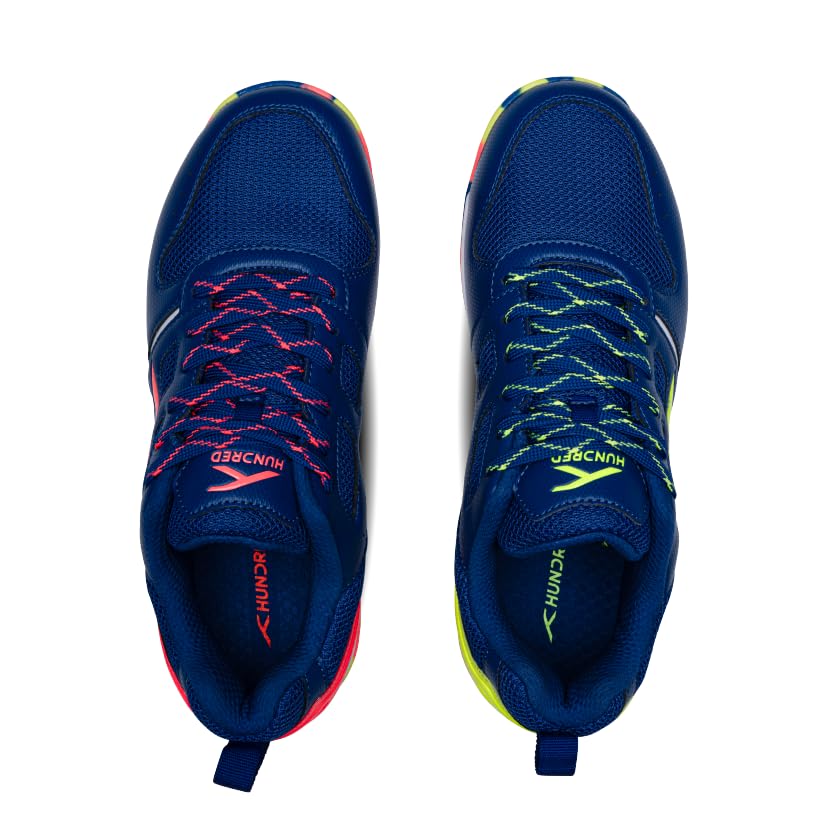 Hundred Blast Non Marking Badminton Shoes | Also Perfect for Squash, Table Tennis, Volleyball, Basketball & Indoor Sports | Lightweight & Durable
