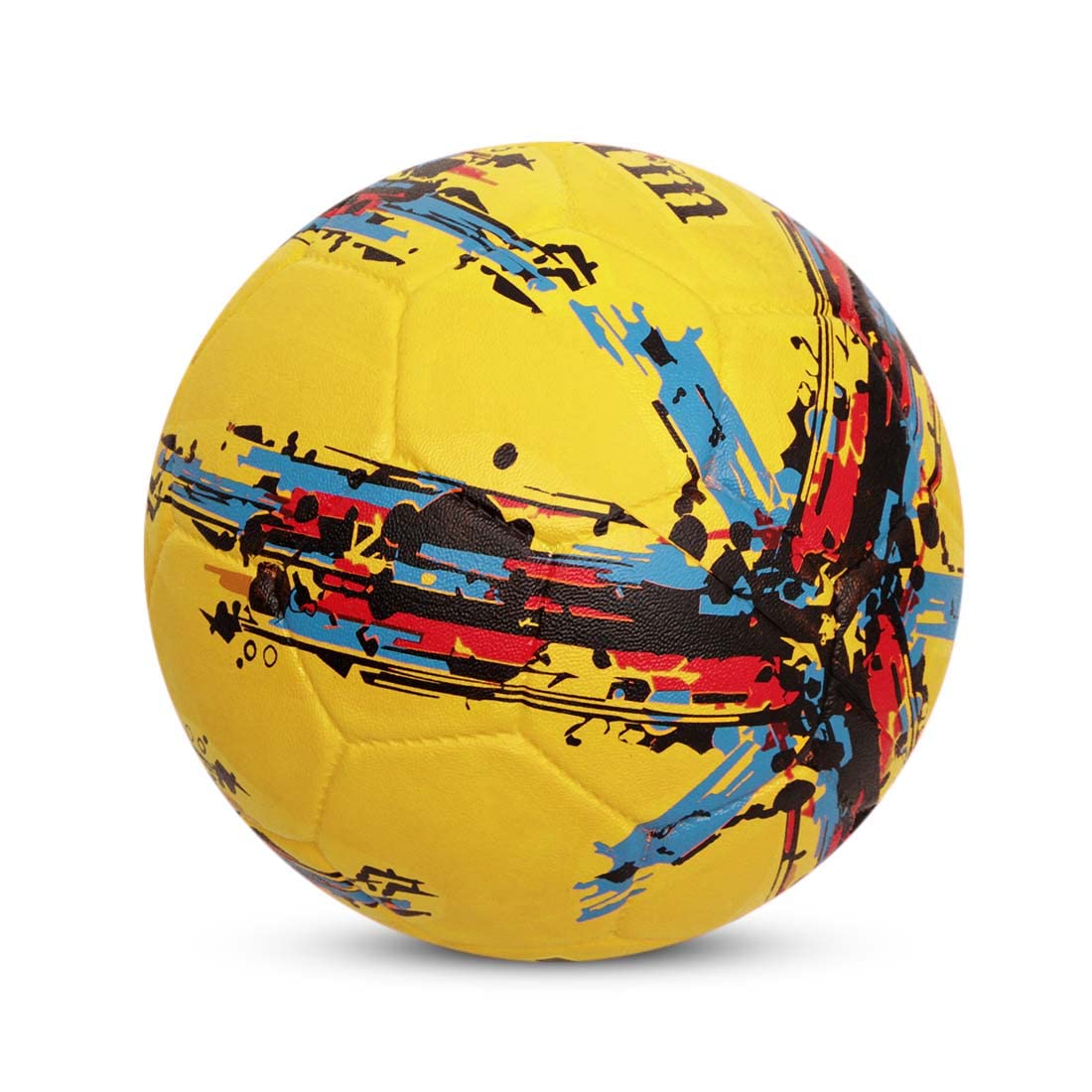 Nivia Storm Football (Yellow, Size 5) | Rubberized Moulded | Hard Ground Without Grass | Traning | Soccer Ball