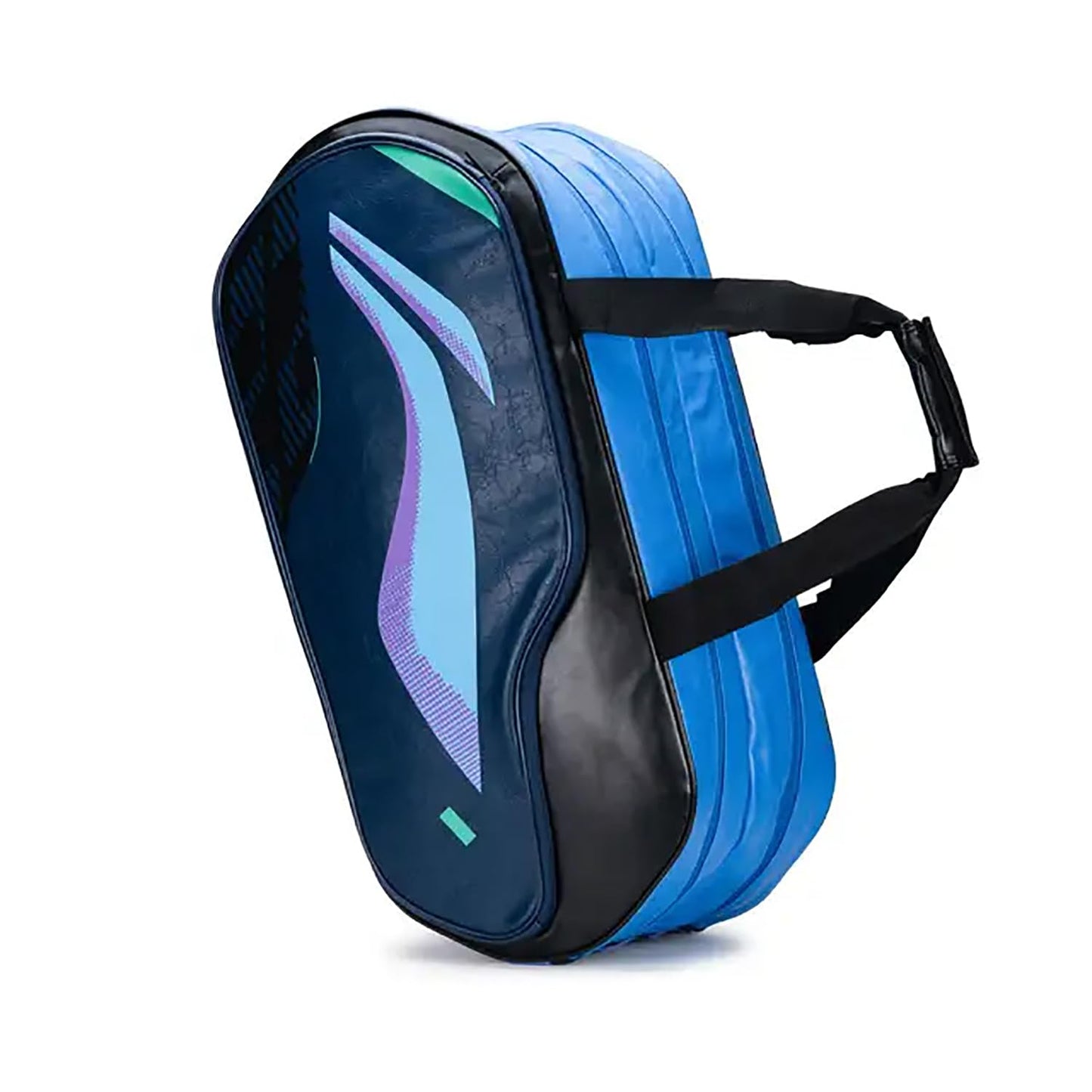 Li-Ning Dolph 6-in-1 Thermal Badminton Kit Bag | 3 Easy Access Compartments | Spacious | Without Shoulder Straps | Padded Handle | Zip Closure | For Unisex | Material: Polyester