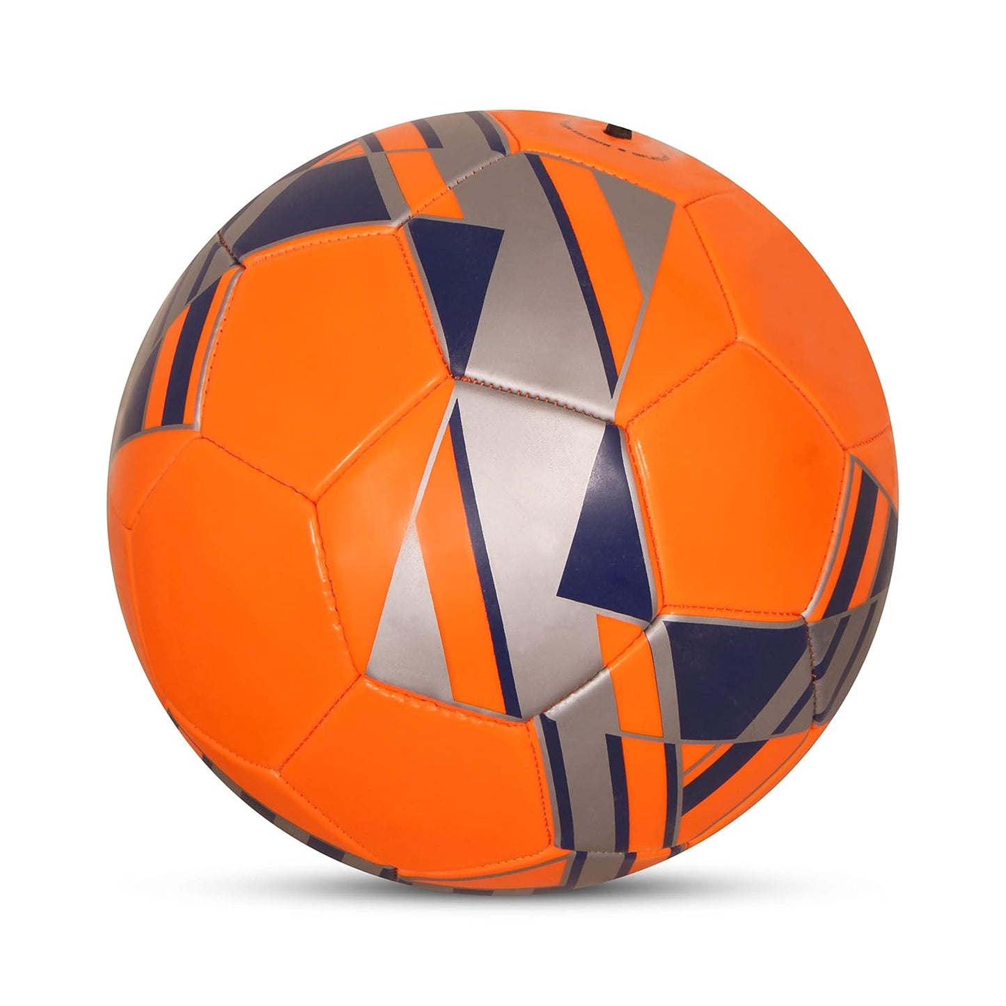 Nivia Blade Size 3 Football - Orange/PVC Outer | Machine Stitched | Durable Training Ball | Ideal for Matches | Soccer Gear