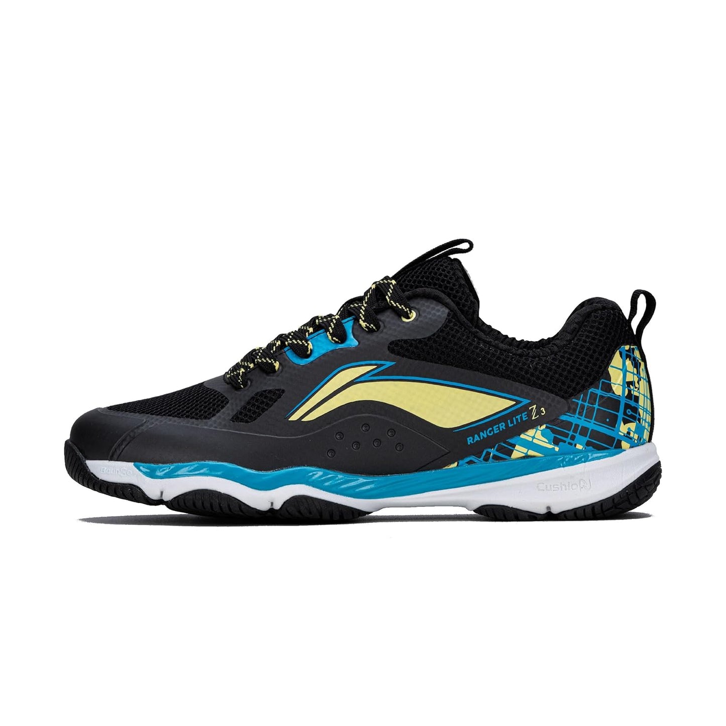 Li-Ning Ranger Lite Z3 Non-Marking Unisex Badminton Shoes | Lightweight | Shock Absorption, Breathable Sports Footwear | Material: Polyester