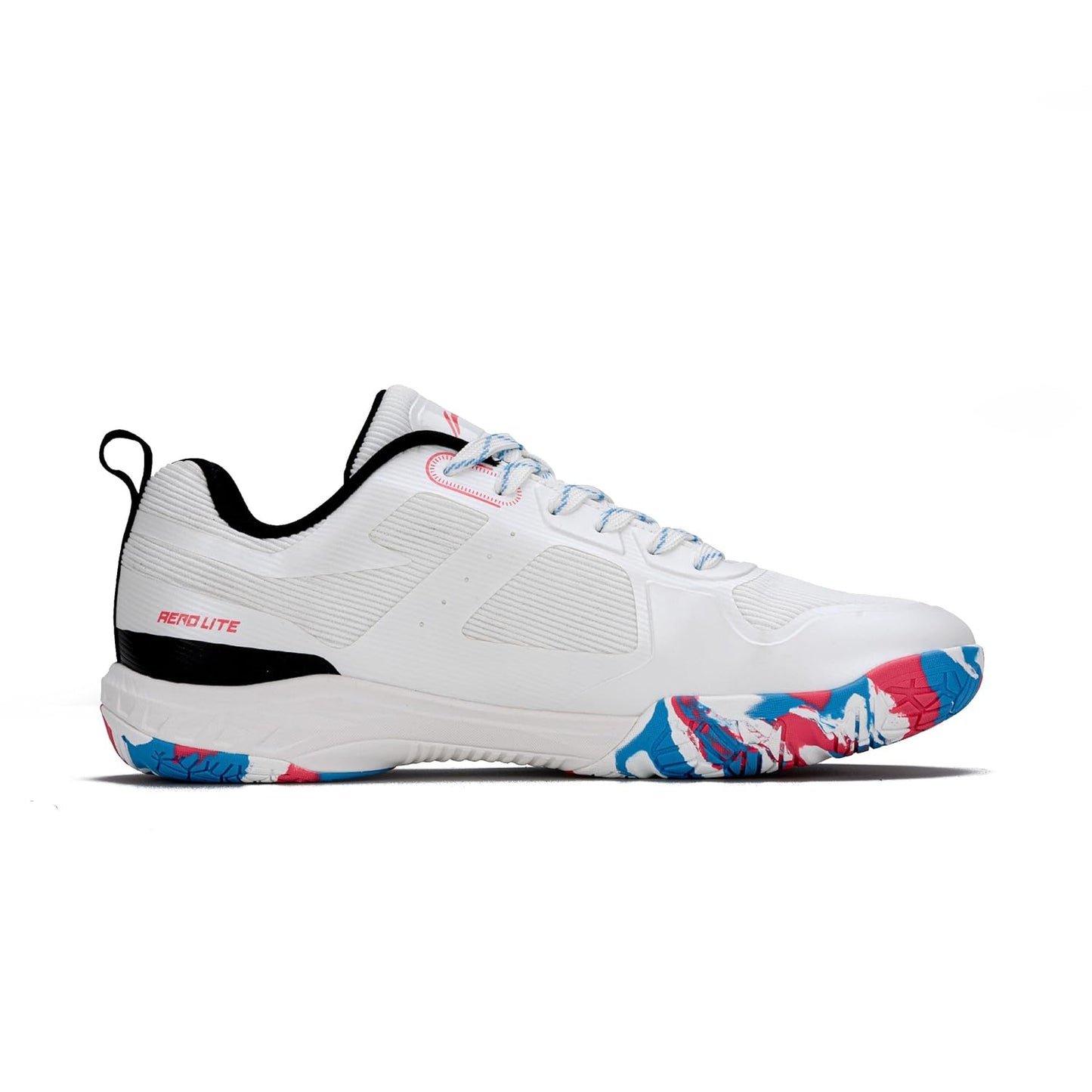 Li-Ning Aero Lite Non-Marking Badminton Shoes | Lightweight & Shock Absorption | Sports Footwear For Unisex | Material: Mesh & TPU Upper