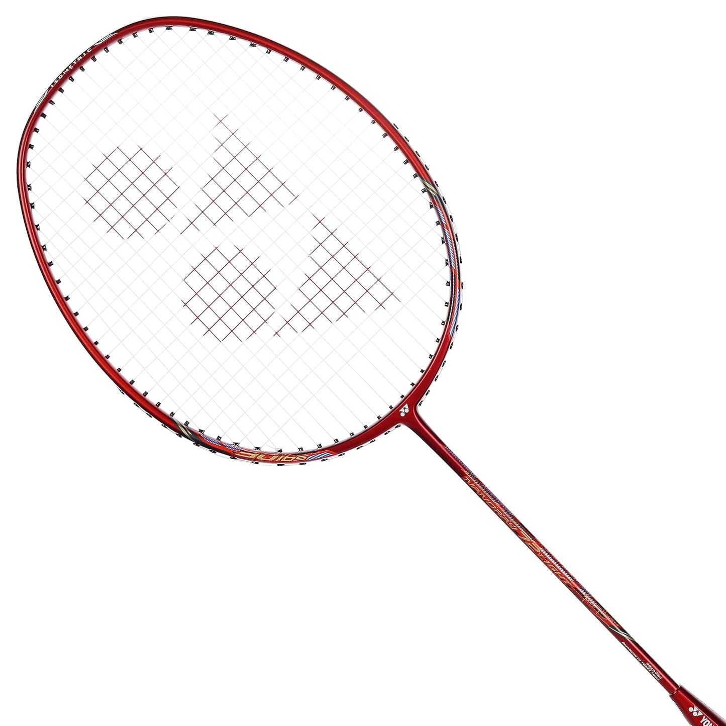 YONEX NANORAY 72 Light Badminton Racquet | Dark Red | 5U G4 | NANOMETRIC | X-FULLERENE | AERO+Box Frame | Isometric | Solid Feel Core | New Built-in T-Joint | China | Developed in Japan