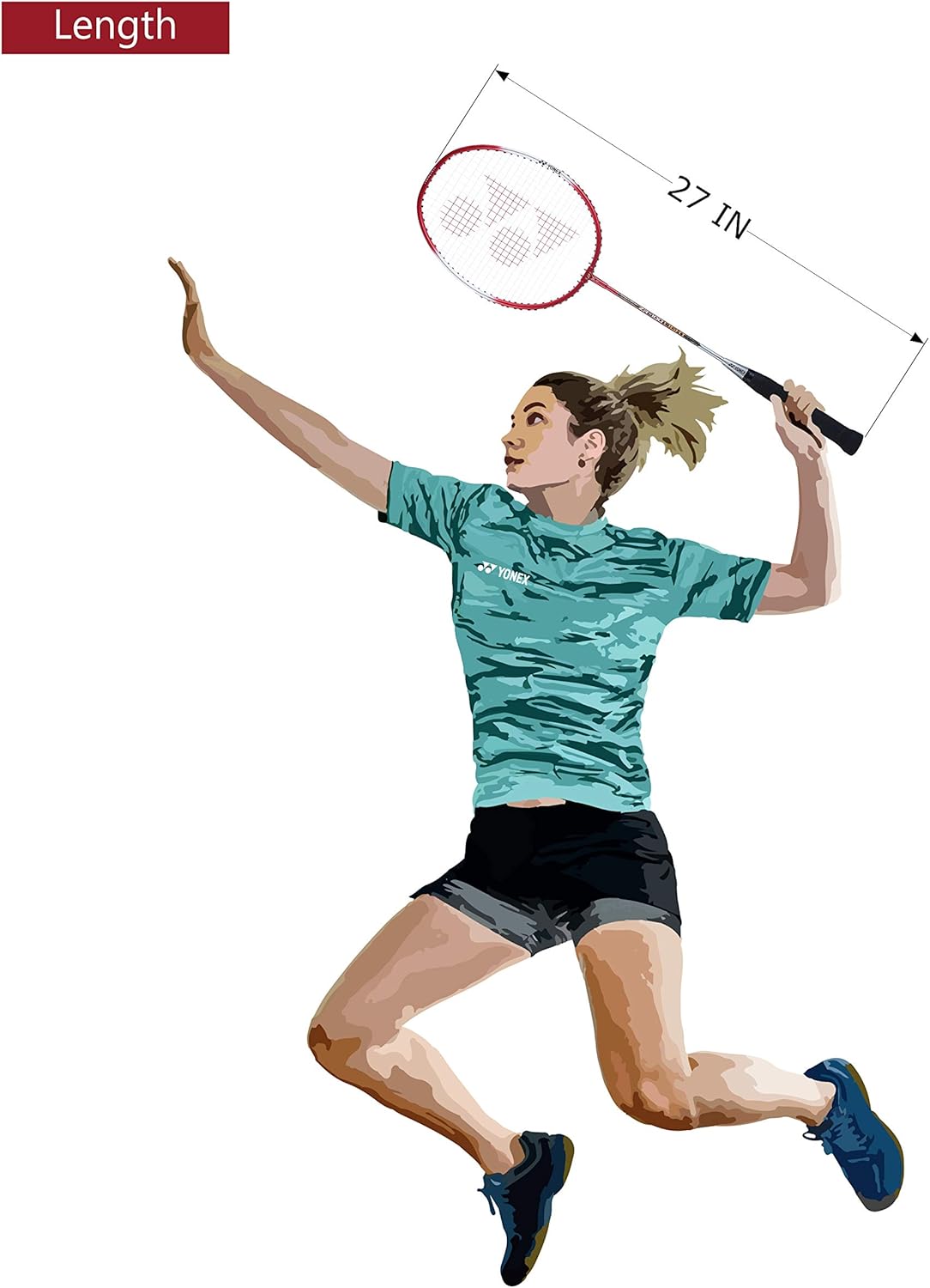 YONEX Zr 100 Light Aluminium Badminton Racquet - Lightweight Design | High-Performance Racket for Precision Play