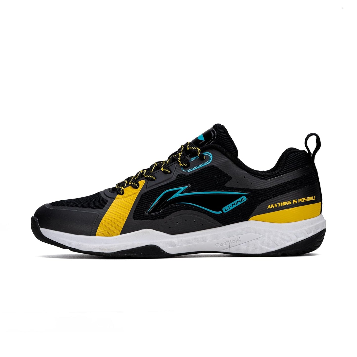 Li-Ning Aero Lite Non-Marking Badminton Shoes | Lightweight & Shock Absorption | Sports Footwear For Unisex | Material: Mesh & TPU Upper