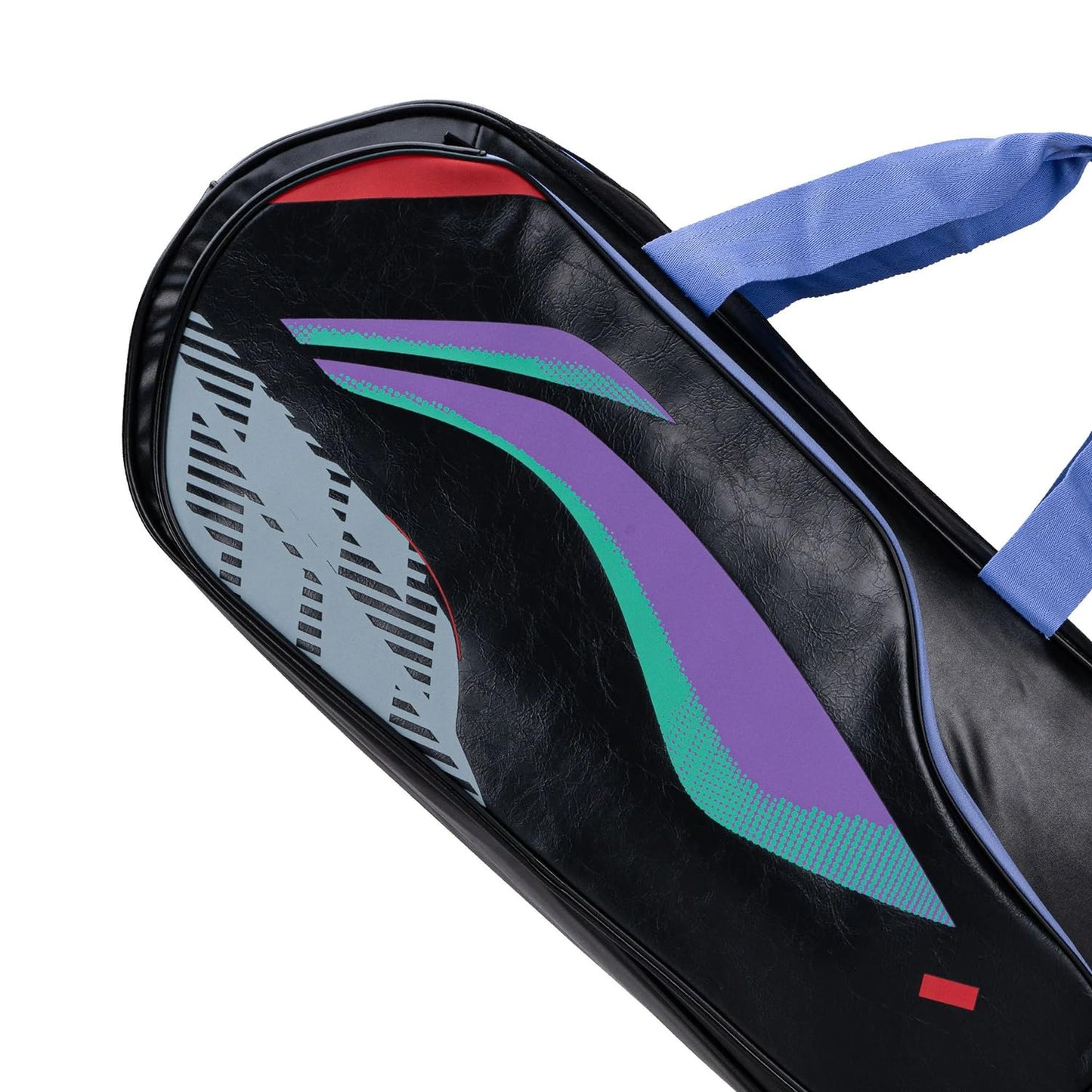 Li-Ning Dolph 6-in-1 Thermal Badminton Kit Bag | 3 Easy Access Compartments | Spacious | Without Shoulder Straps | Padded Handle | Zip Closure | For Unisex | Material: Polyester