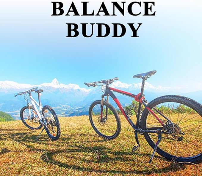 Endless EL1054 Cycle Stand Adjustable Between 24-29 Inch| High Quality Bike Side Kickstand with Double Nut | For All types Cycles or Bikes | Color:Black | Material : Aluminium Alloy