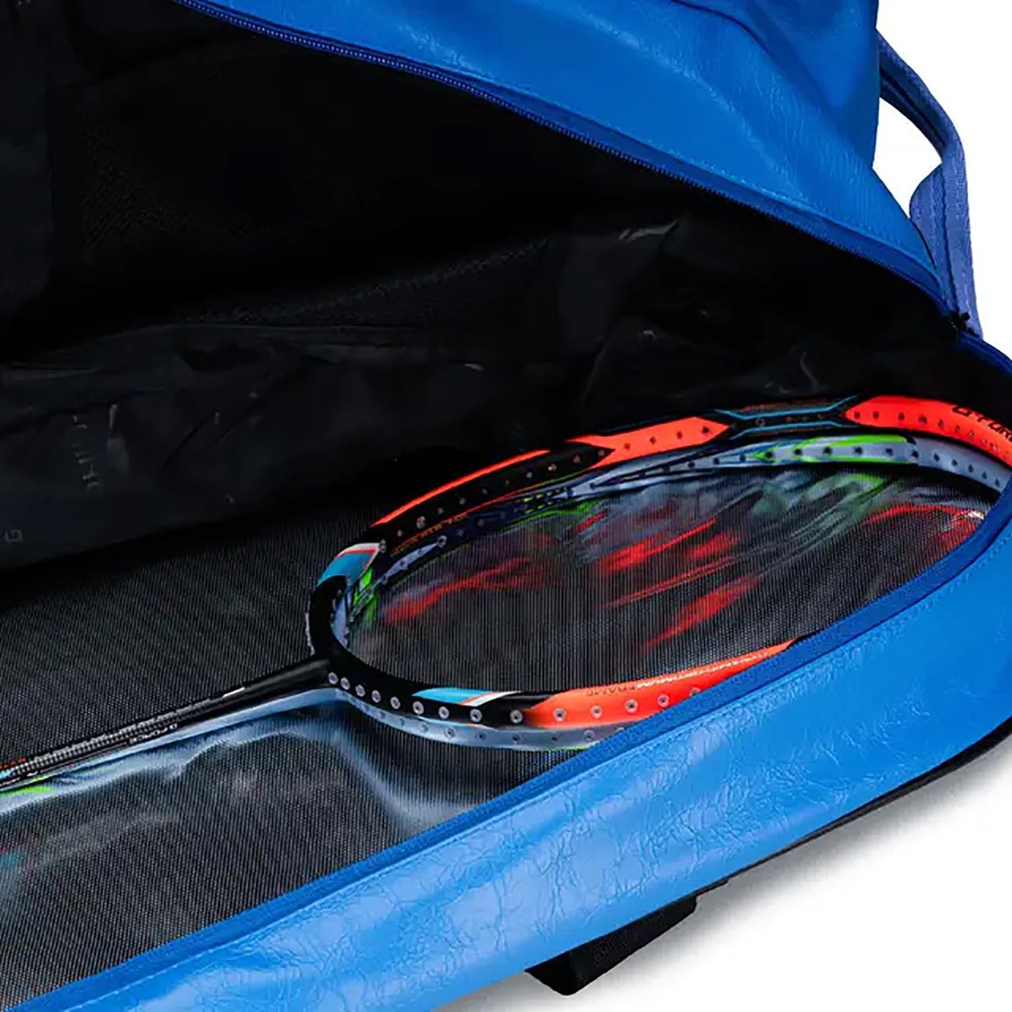 Li-Ning Dolph 6-in-1 Thermal Badminton Kit Bag | 3 Easy Access Compartments | Spacious | Without Shoulder Straps | Padded Handle | Zip Closure | For Unisex | Material: Polyester