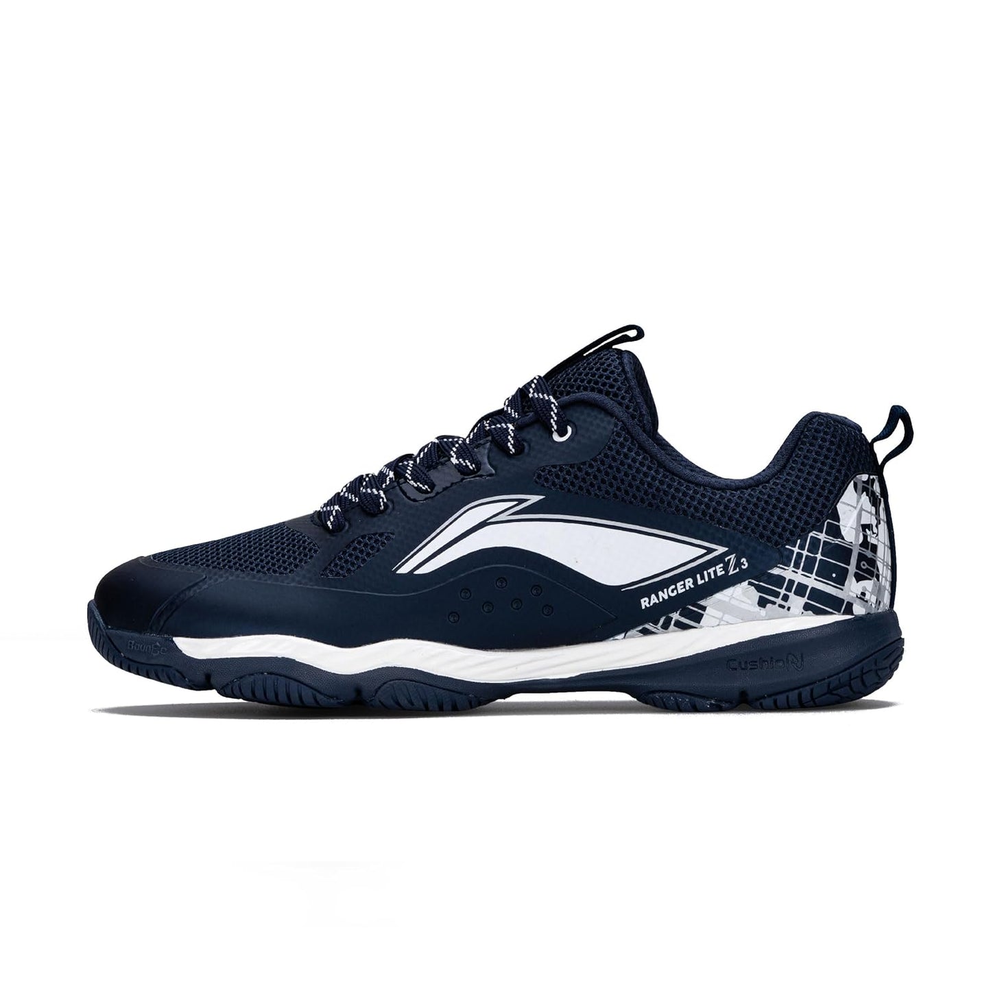 Li-Ning Ranger Lite Z3 Non-Marking Unisex Badminton Shoes | Lightweight | Shock Absorption, Breathable Sports Footwear | Material: Polyester