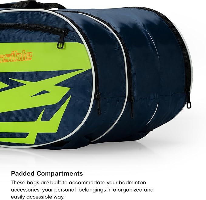 Li-Ning Blaze Triple Zipper Polyester Badminton Kit Bag