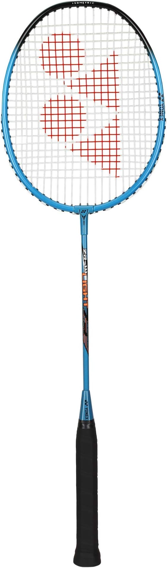 YONEX ZR111 Light Aluminium Strung Badminton Racket with Full Racket Cover | for Beginners | 95 Grams |Isometric Head Shape