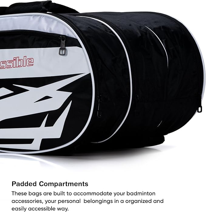 Li-Ning Blaze Triple Zipper Polyester Badminton Kit Bag
