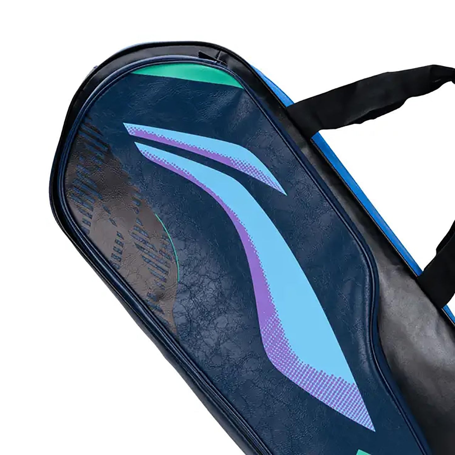 Li-Ning Dolph 6-in-1 Thermal Badminton Kit Bag | 3 Easy Access Compartments | Spacious | Without Shoulder Straps | Padded Handle | Zip Closure | For Unisex | Material: Polyester