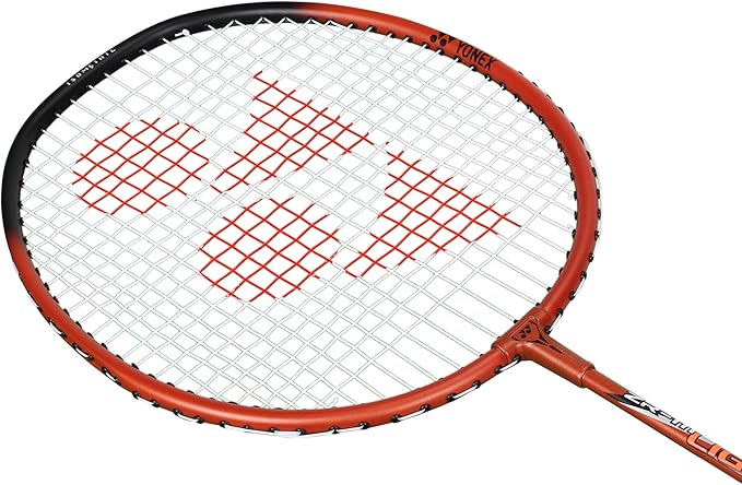 YONEX ZR111 Light Aluminium Strung Badminton Racket with Full Racket Cover | for Beginners | 95 Grams |Isometric Head Shape