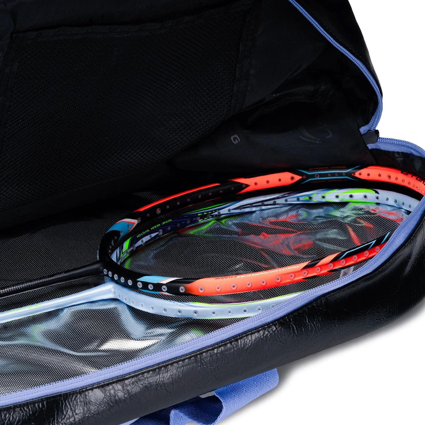 Li-Ning Dolph 6-in-1 Thermal Badminton Kit Bag | 3 Easy Access Compartments | Spacious | Without Shoulder Straps | Padded Handle | Zip Closure | For Unisex | Material: Polyester
