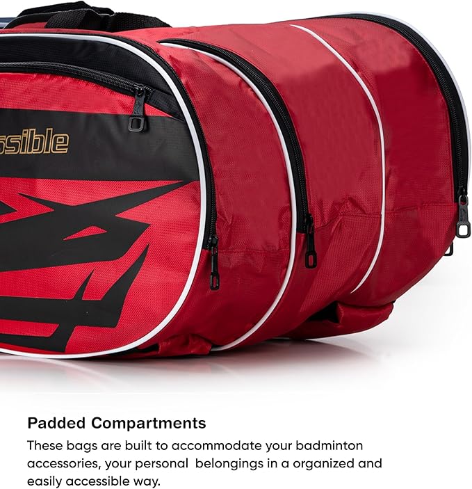 Li-Ning Blaze Triple Zipper Polyester Badminton Kit Bag