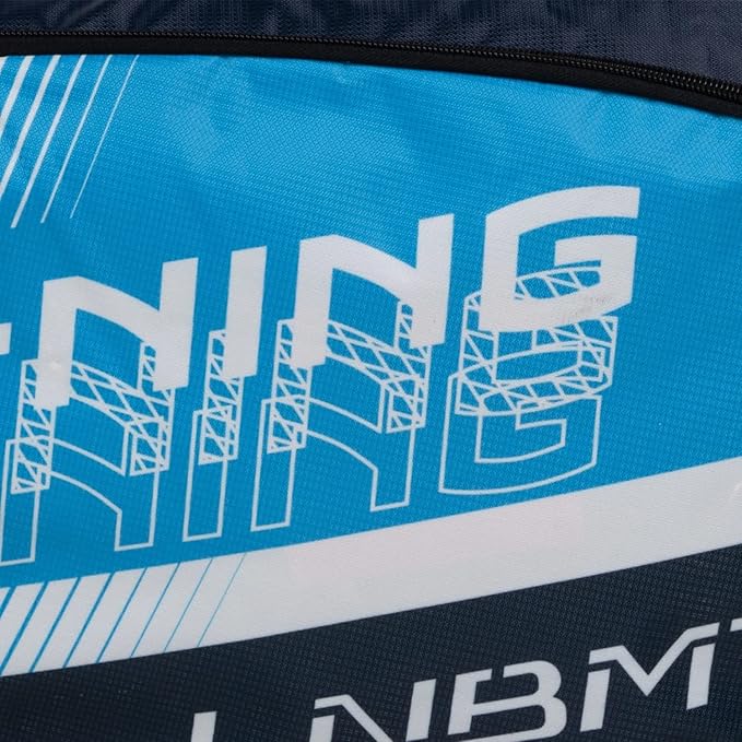 Li-Ning Spike 6-in-1 Badminton Duffle Kit Bag | 3 Easy Access Spacious Compartments | Easy Carry Handle | Adjustable Buckle & Padded Shoulder Straps | Material: Polyester