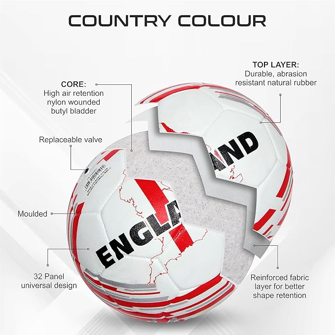 NIVIA Country Color Molded Football