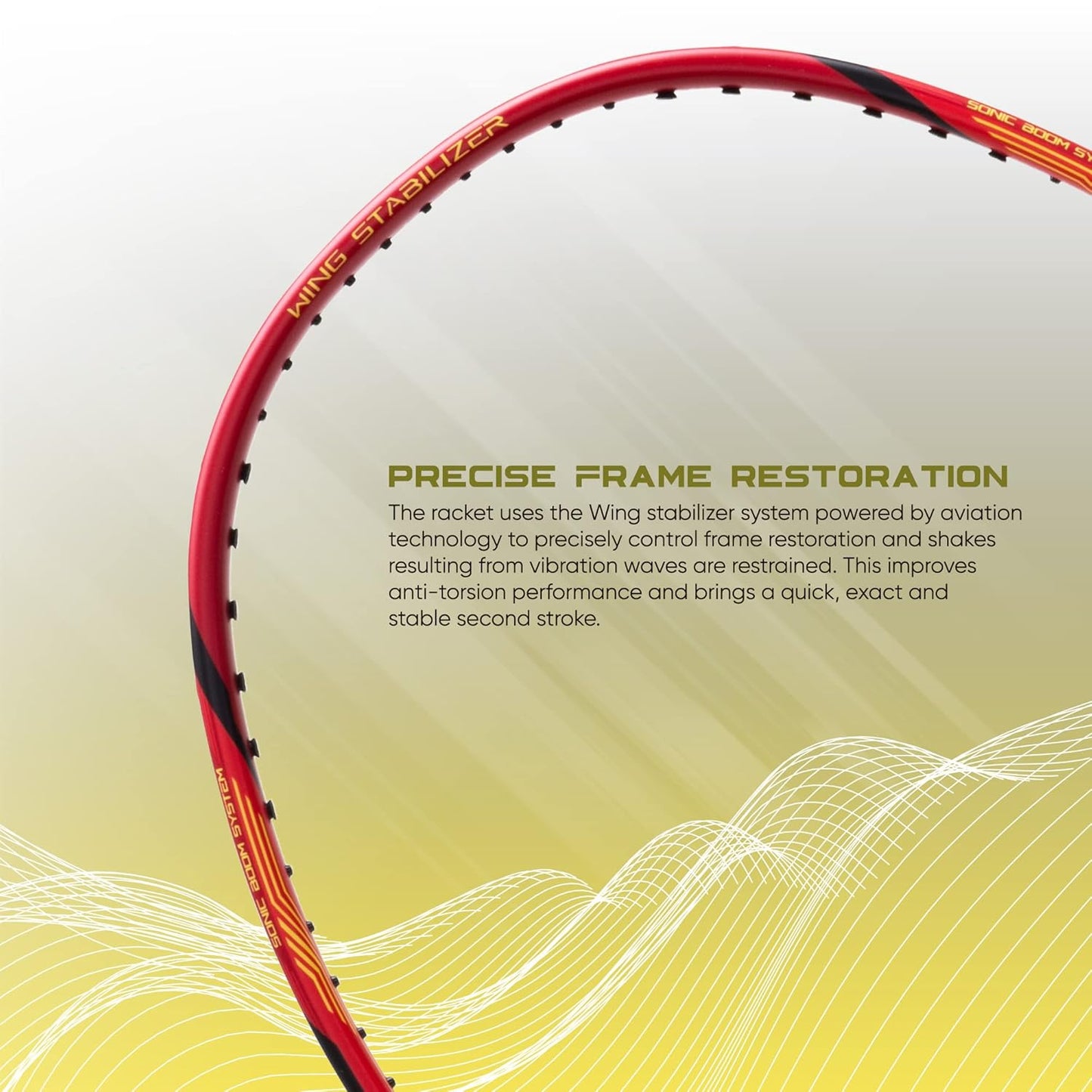Li-Ning Tectonic 1S Carbon Fibre Strung Badmiton Racket with Full Cover | For Professional | Havey Head | Dynamic Optimum Frame | Maximum String Tension- 26lbs