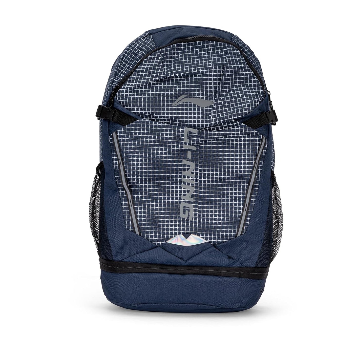 Li-Ning Gear Glide Backpack | 3 Compartments | Cushioned Straps and Back Panel | Perfect for Gym, Work & Everyday Activities | Durable Polyester Construction
