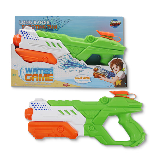 FUNFY Manual Pressurized Water Gun Toy | Multicolor | Material: Plastic | Provides A Simple And Effective Way To Spray Water For Enjoyable Outdoor Activities for Kids | For Boys And Girls