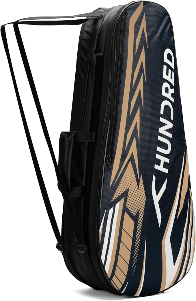 Hundred Urban Pod Badminton Kit Bag Polyester (Black/Gold)