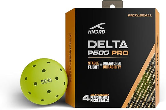 Hundred Delta Pro Pickleball Balls | Approved by USA Pickle ball | Hole design | Tournament ball