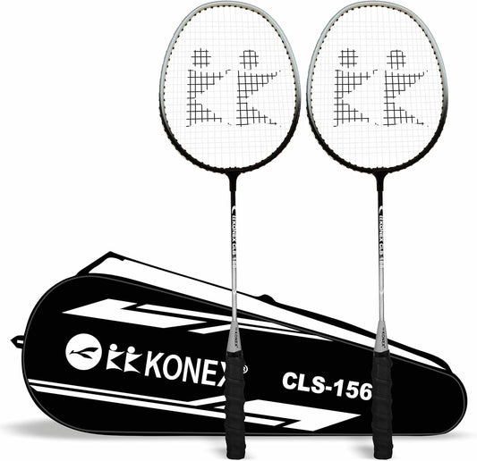 Konex Lightweight Aluminium Composite Badminton Racquet with Free Cover | for Beginner and Intermediate Players